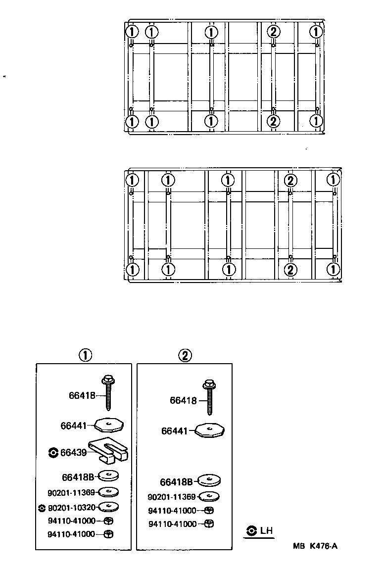  DYNA150 |  REAR BODY MOUNTING