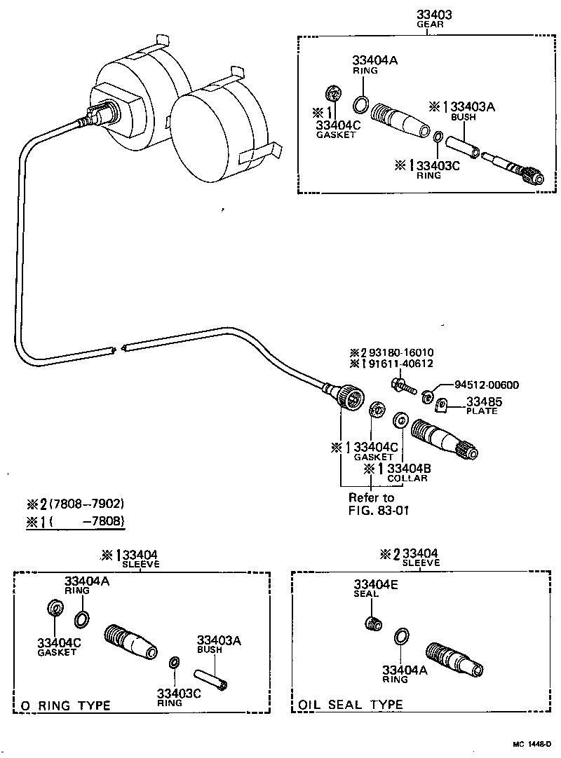  TOYOACE |  SPEEDOMETER DRIVEN GEAR MTM