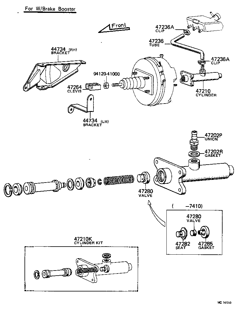  TOYOACE |  BRAKE MASTER CYLINDER