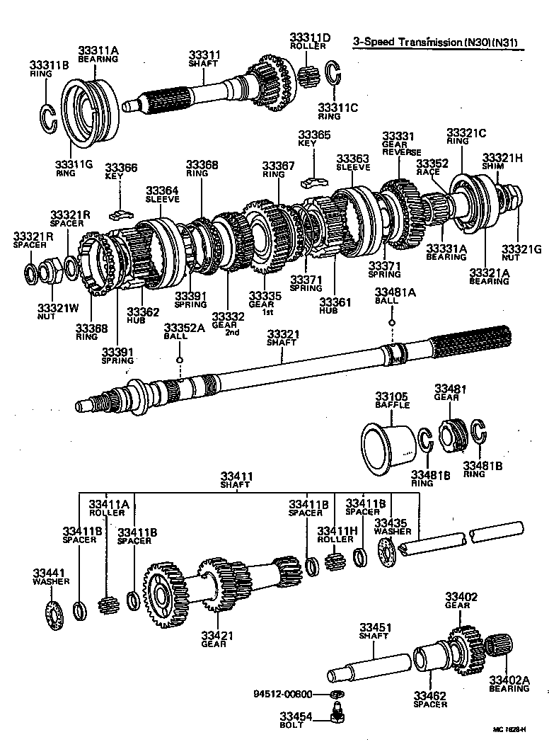  CROWN |  TRANSMISSION GEAR MTM