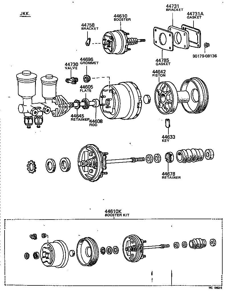  HILUX |  BRAKE BOOSTER VACUUM TUBE