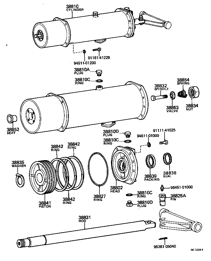  DYNA |  HOIST CYLINDER