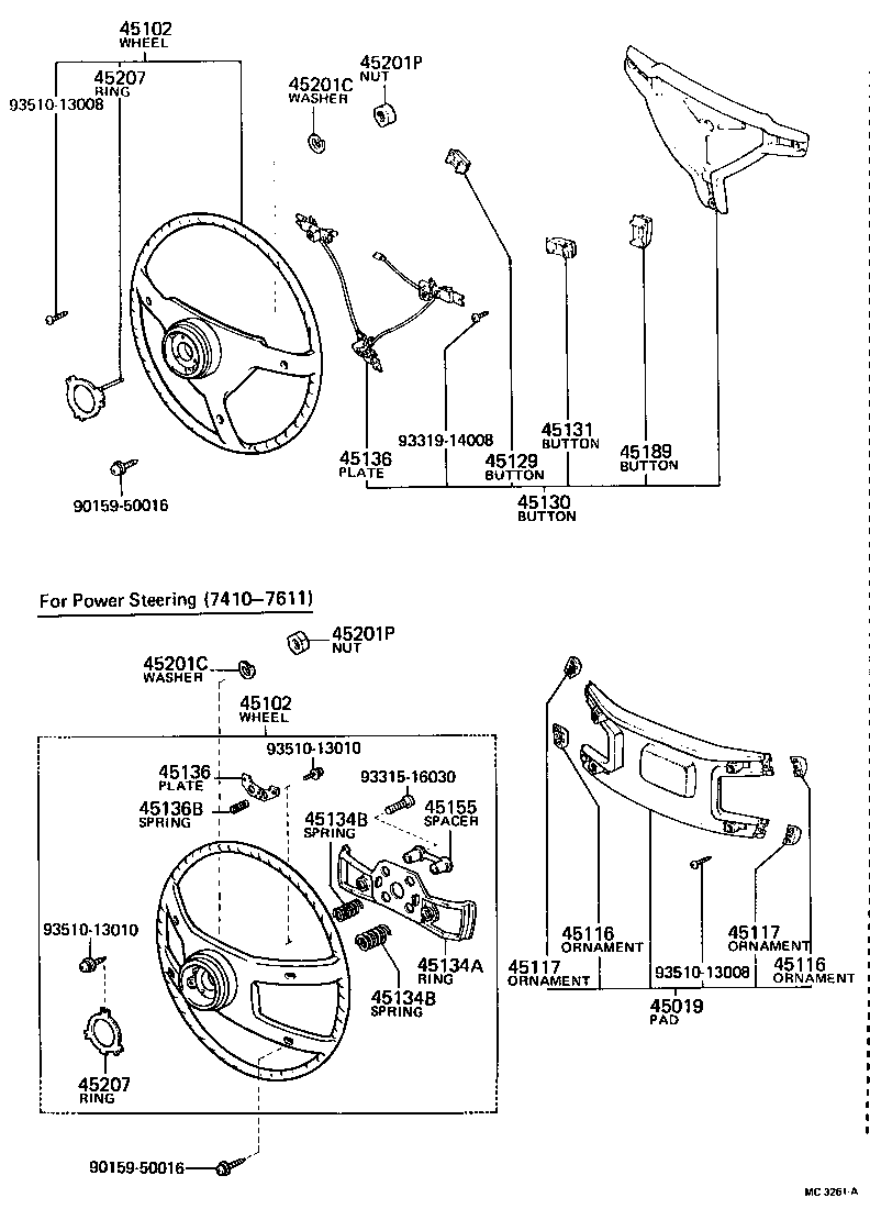  CROWN |  STEERING WHEEL