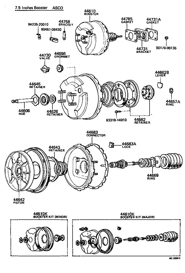  CROWN |  BRAKE BOOSTER VACUUM TUBE