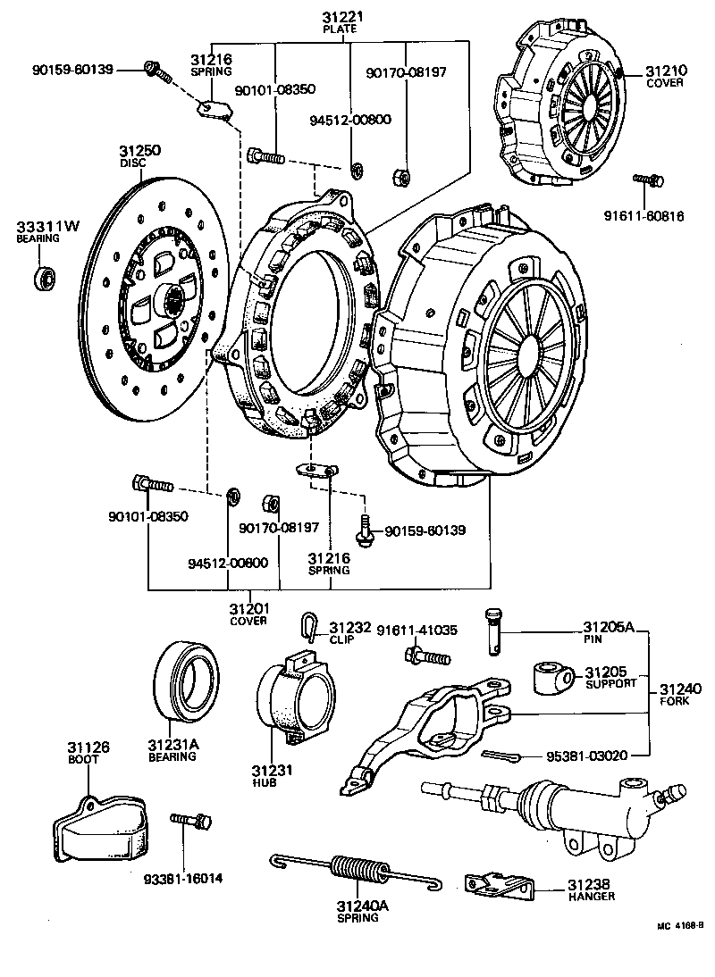  HIACE |  CLUTCH RELEASE FORK