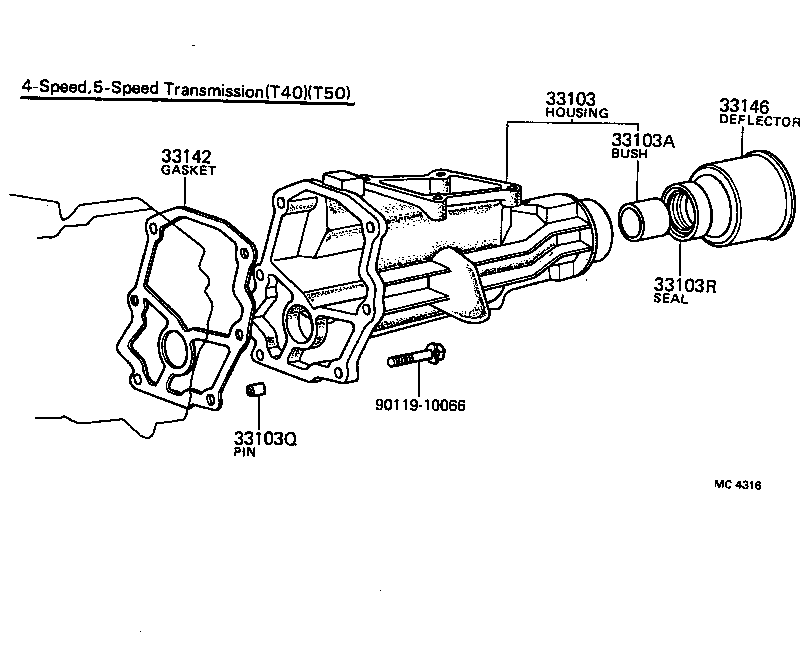  CARINA |  EXTENSION HOUSING MTM