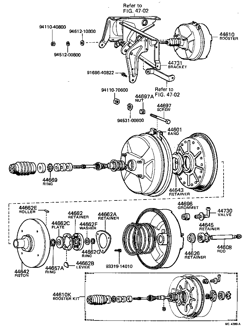  TOYOACE |  BRAKE BOOSTER VACUUM TUBE