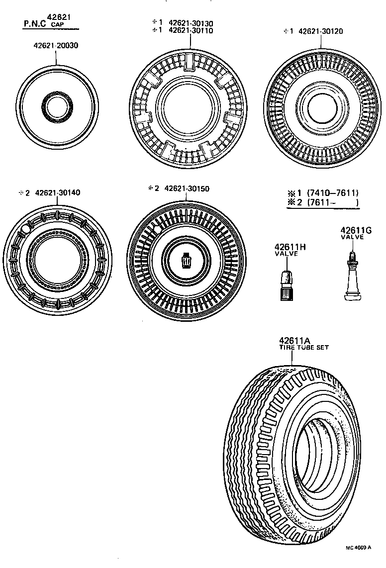  CROWN |  DISC WHEEL WHEEL CAP