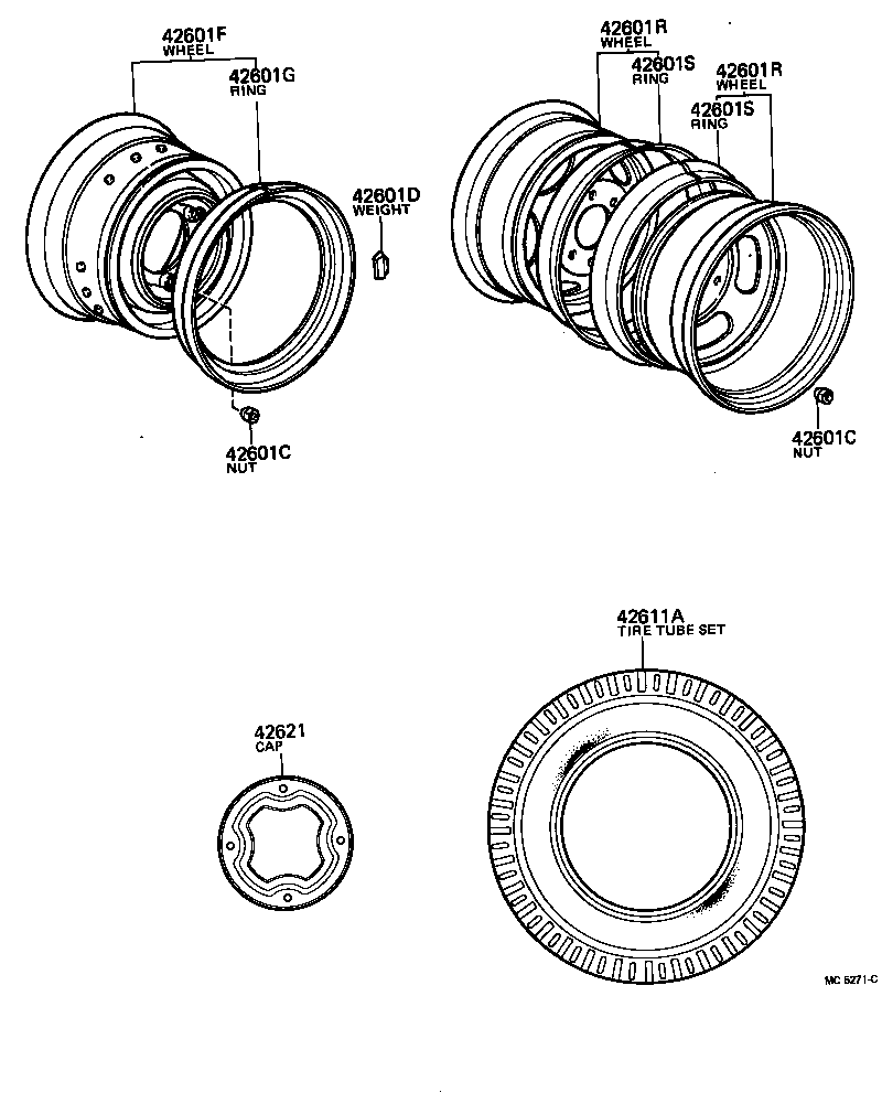  COASTER |  DISC WHEEL WHEEL CAP