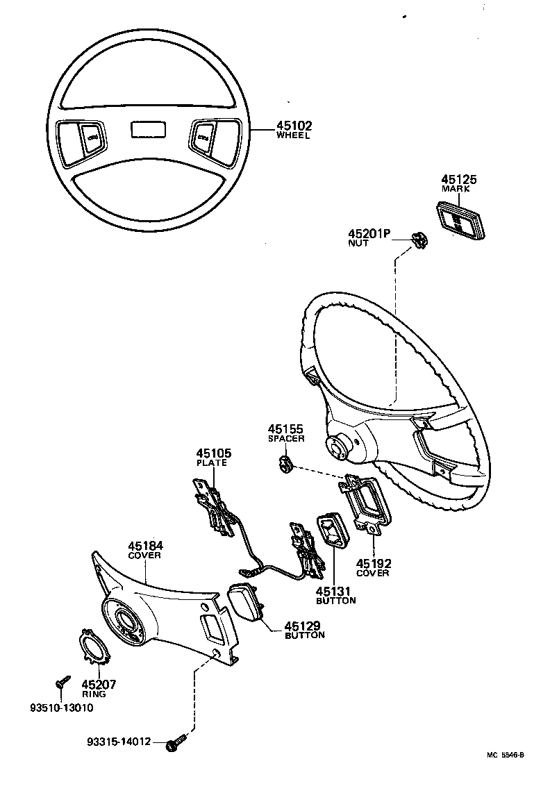  CELICA |  STEERING WHEEL