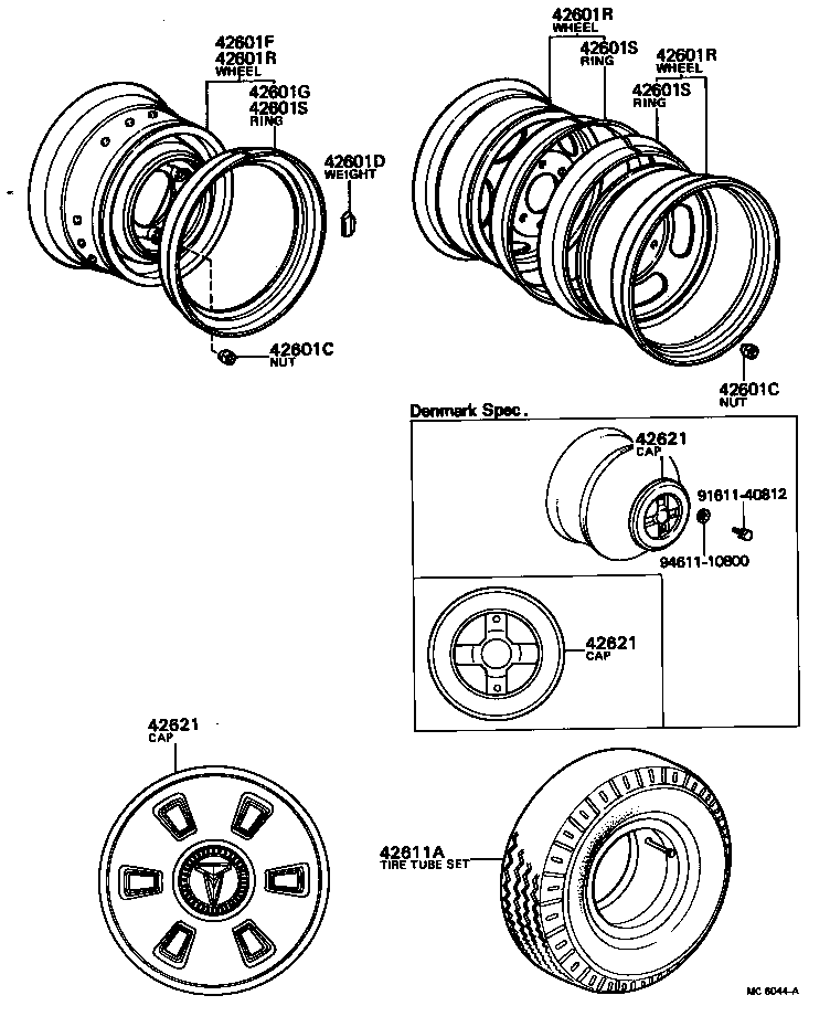  DYNA |  DISC WHEEL WHEEL CAP