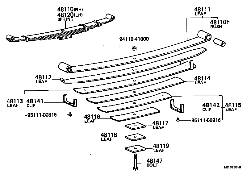  DYNA |  FRONT SPRING SHOCK ABSORBER