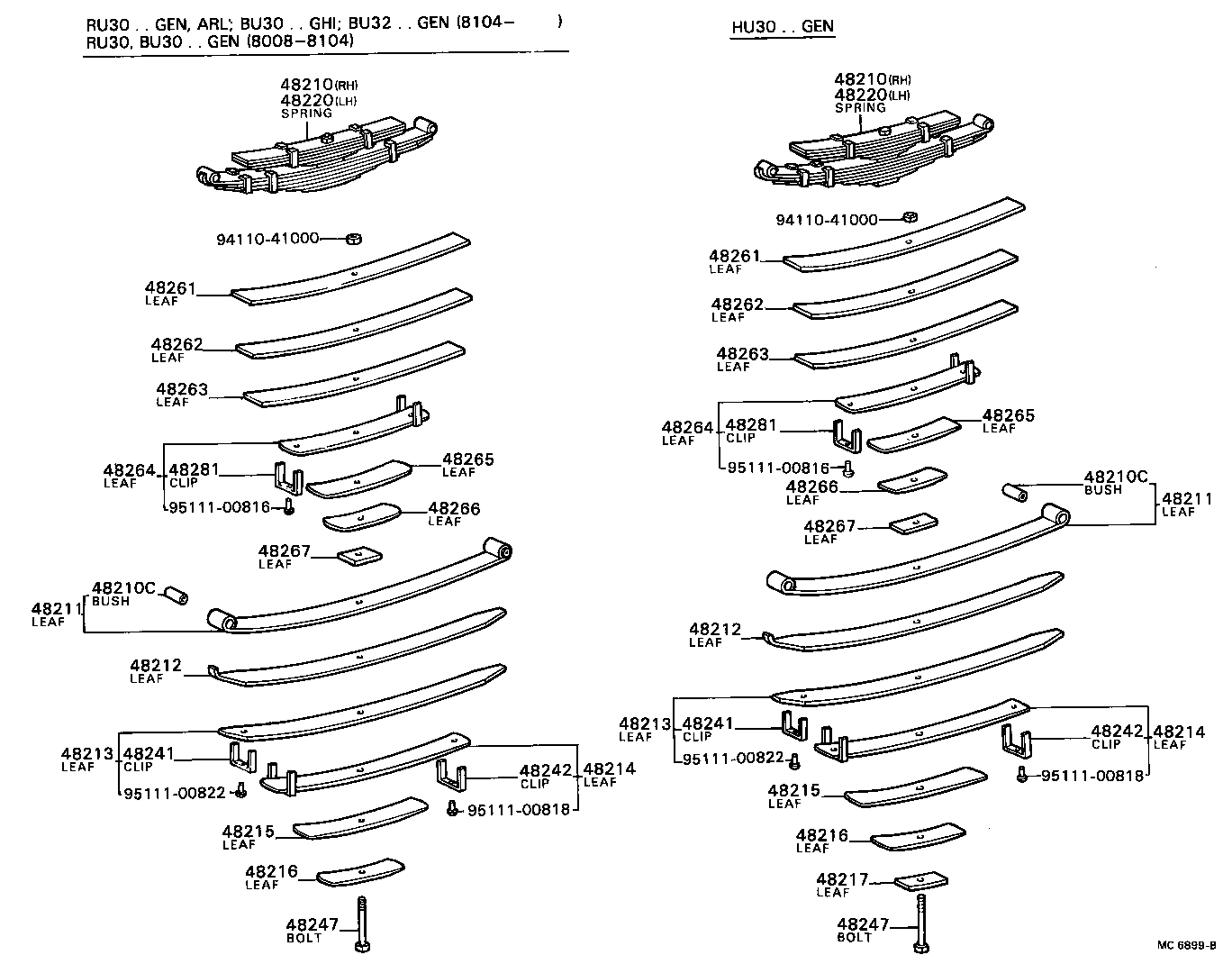  DYNA |  REAR SPRING SHOCK ABSORBER