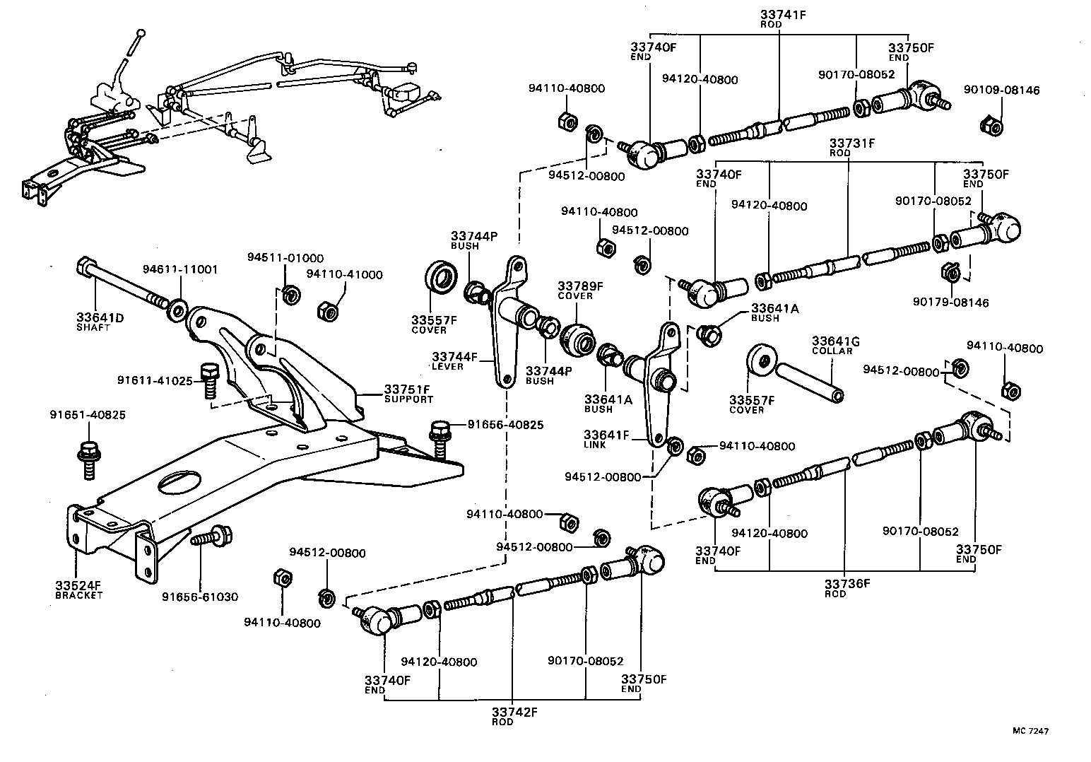  DYNA |  SHIFT LEVER RETAINER