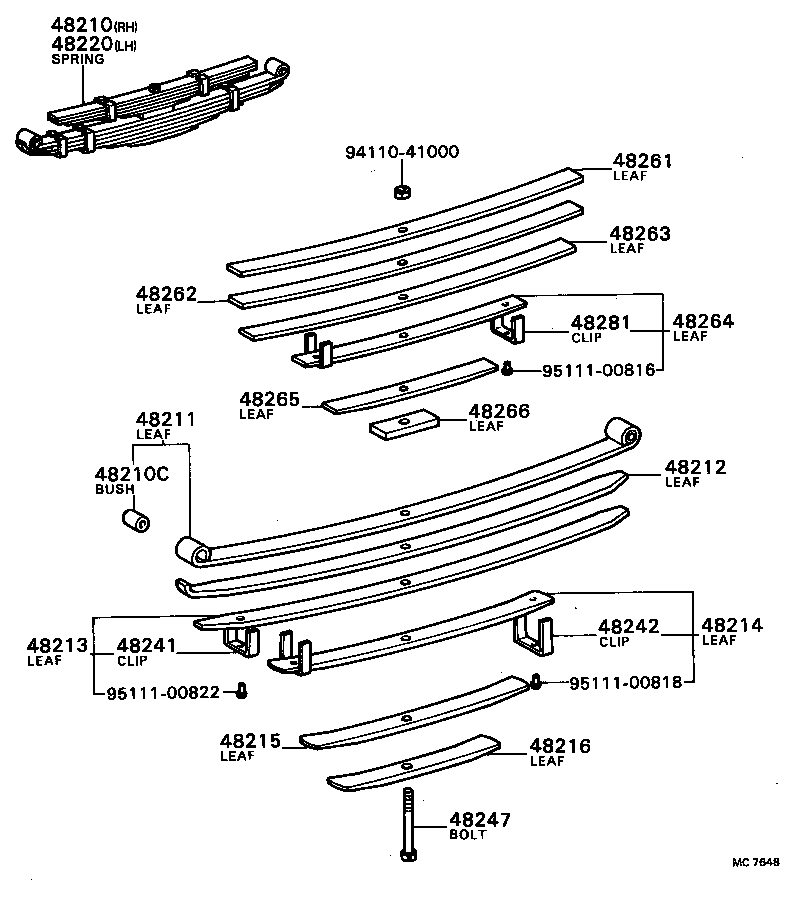  DYNA |  REAR SPRING SHOCK ABSORBER