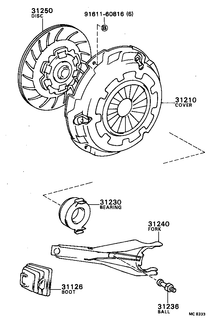  CAMRY |  CLUTCH RELEASE FORK