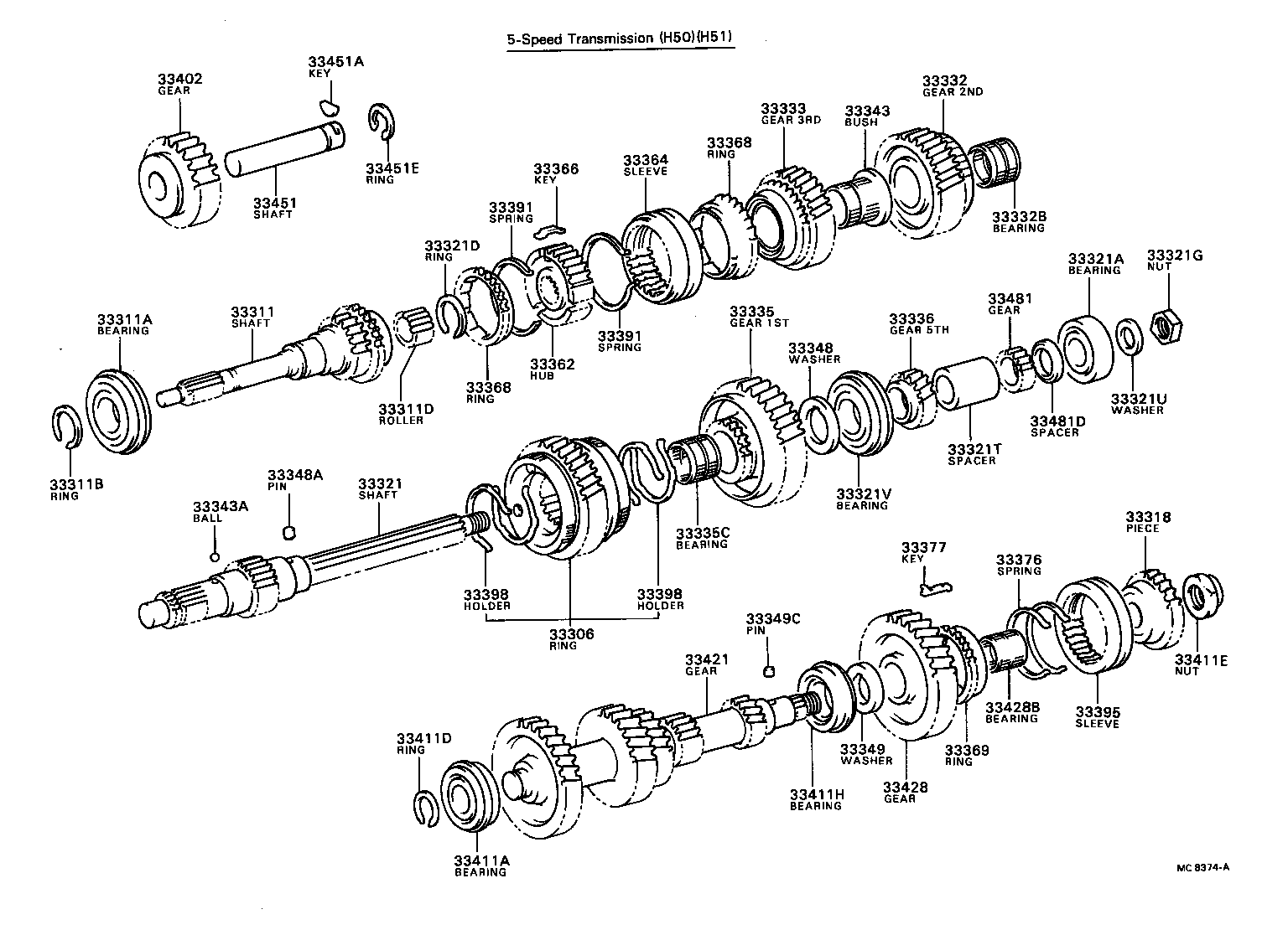  DYNA |  TRANSMISSION GEAR MTM