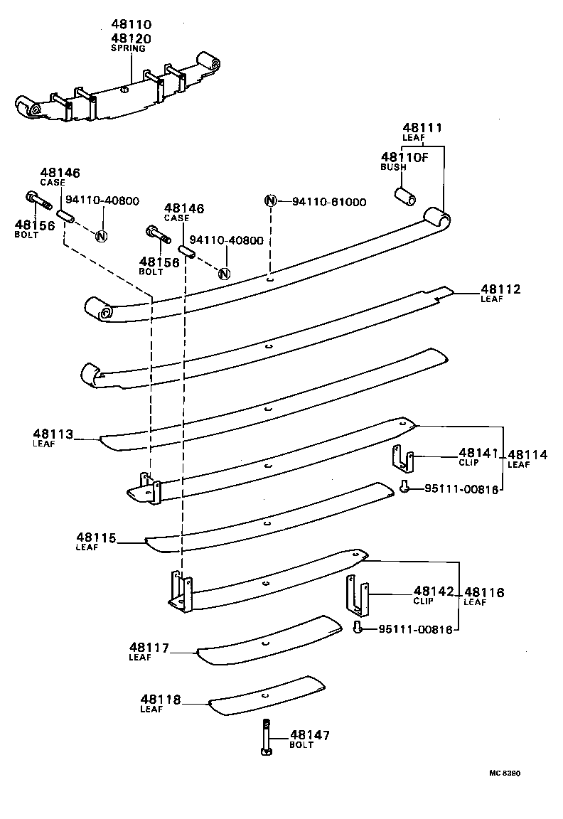  DYNA |  FRONT SPRING SHOCK ABSORBER