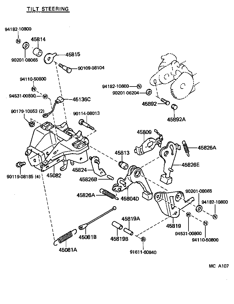 CROWN |  STEERING COLUMN SHAFT