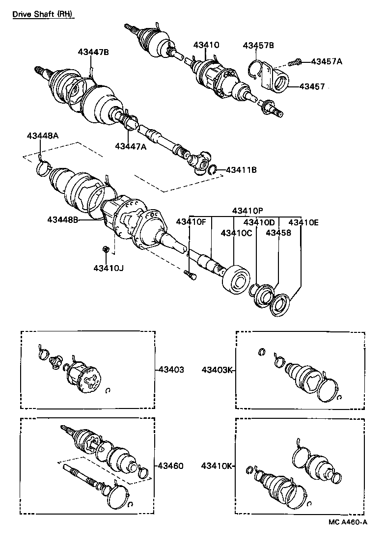  CAMRY |  FRONT DRIVE SHAFT