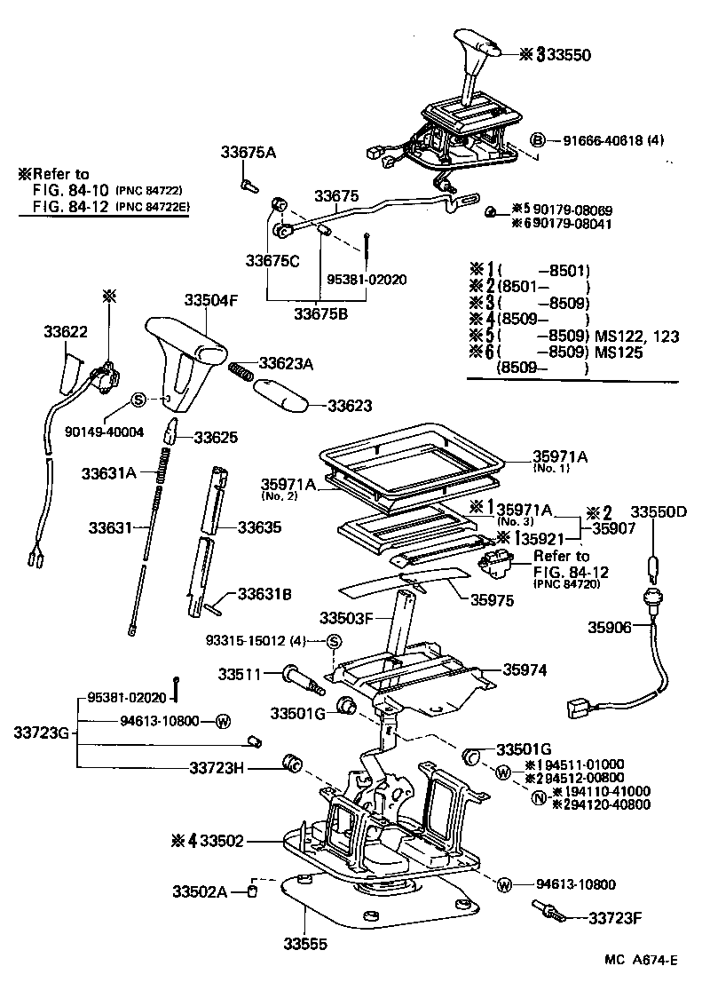  CROWN |  SHIFT LEVER RETAINER