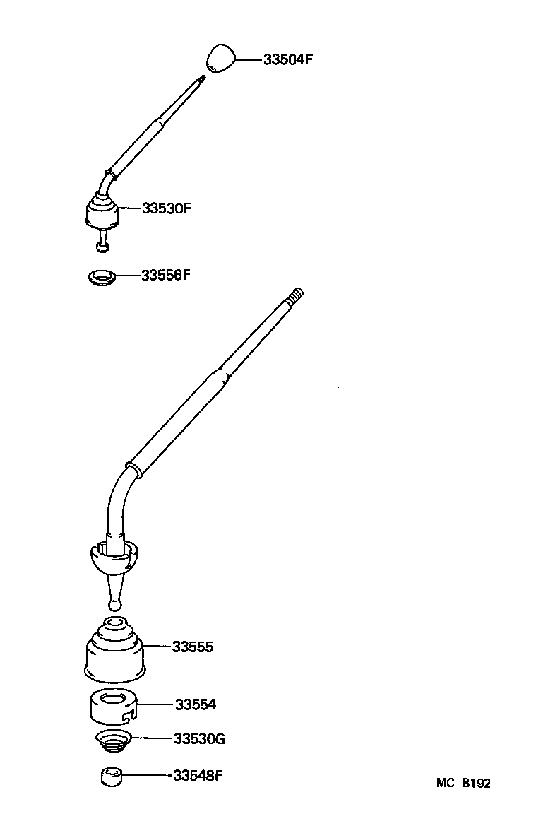  LAND CRUISER 60 |  SHIFT LEVER RETAINER