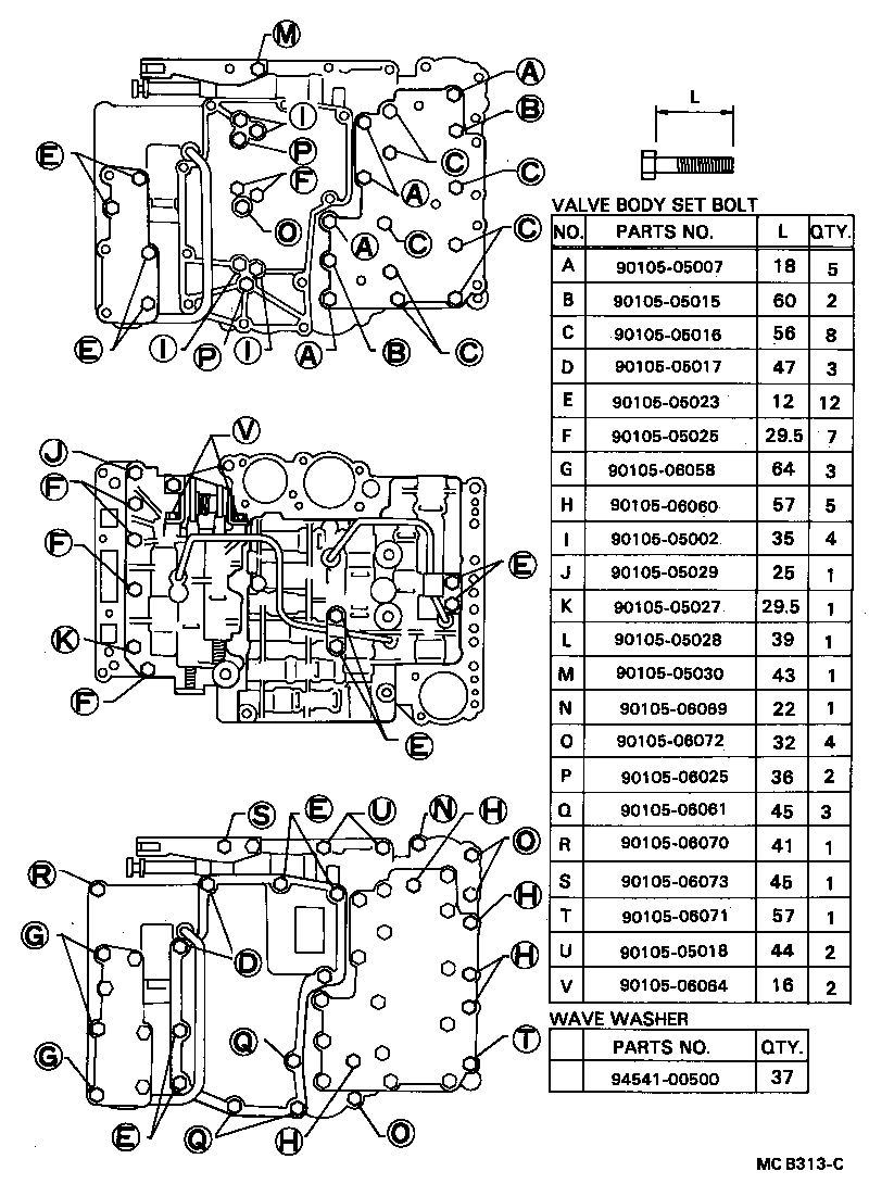  DYNA |  VALVE BODY OIL STRAINER ATM