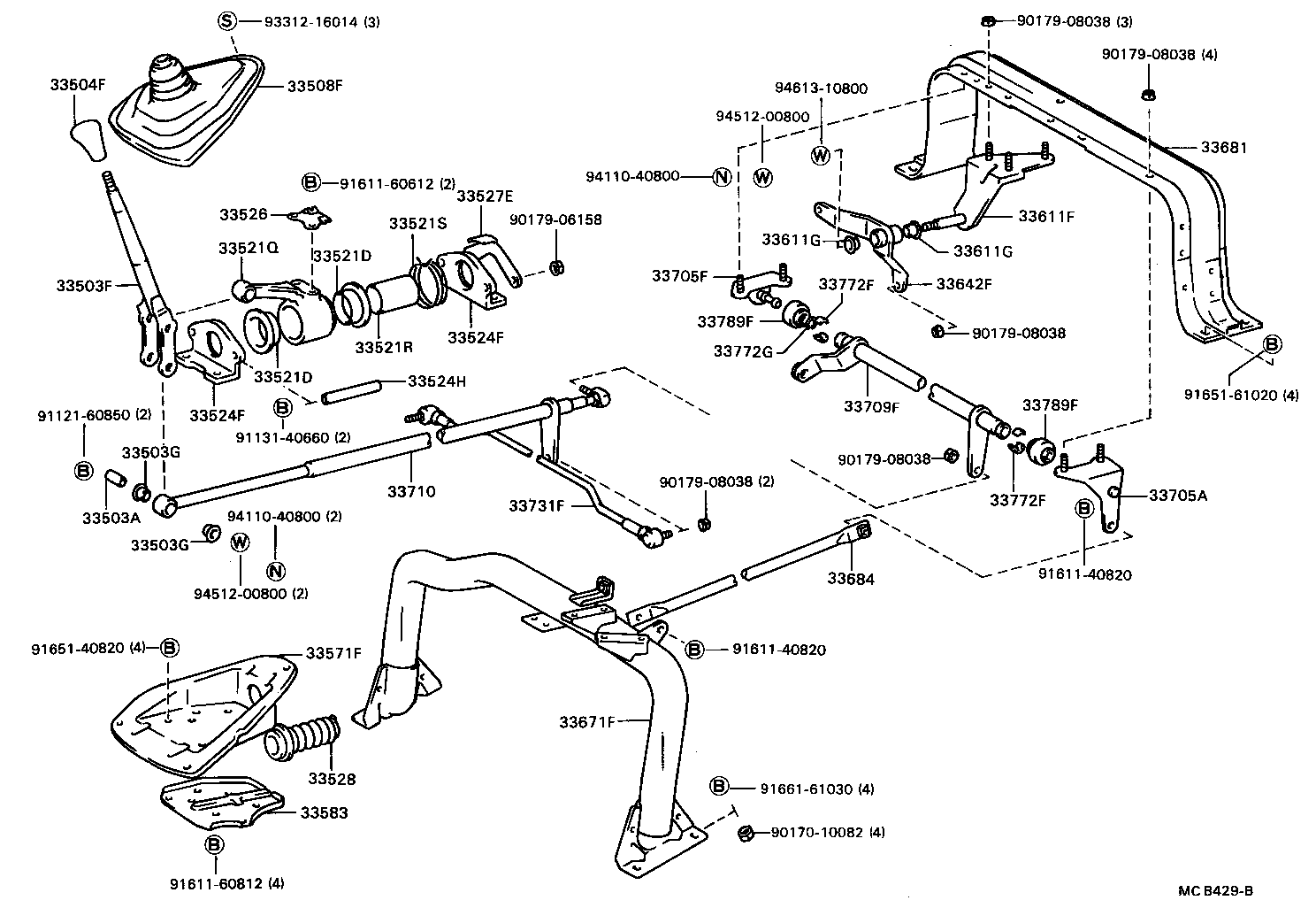  DYNA |  SHIFT LEVER RETAINER