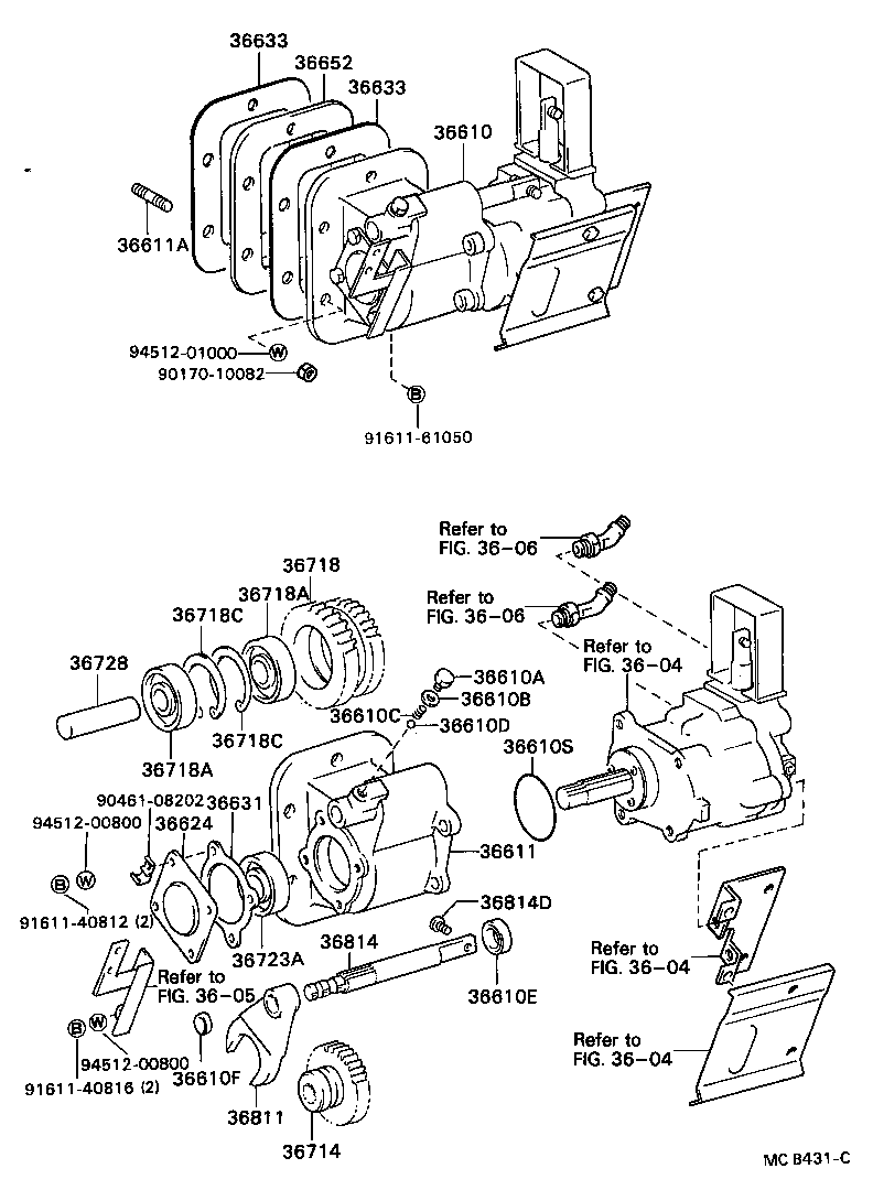  DYNA |  POWER TAKE OFF CASE GEAR