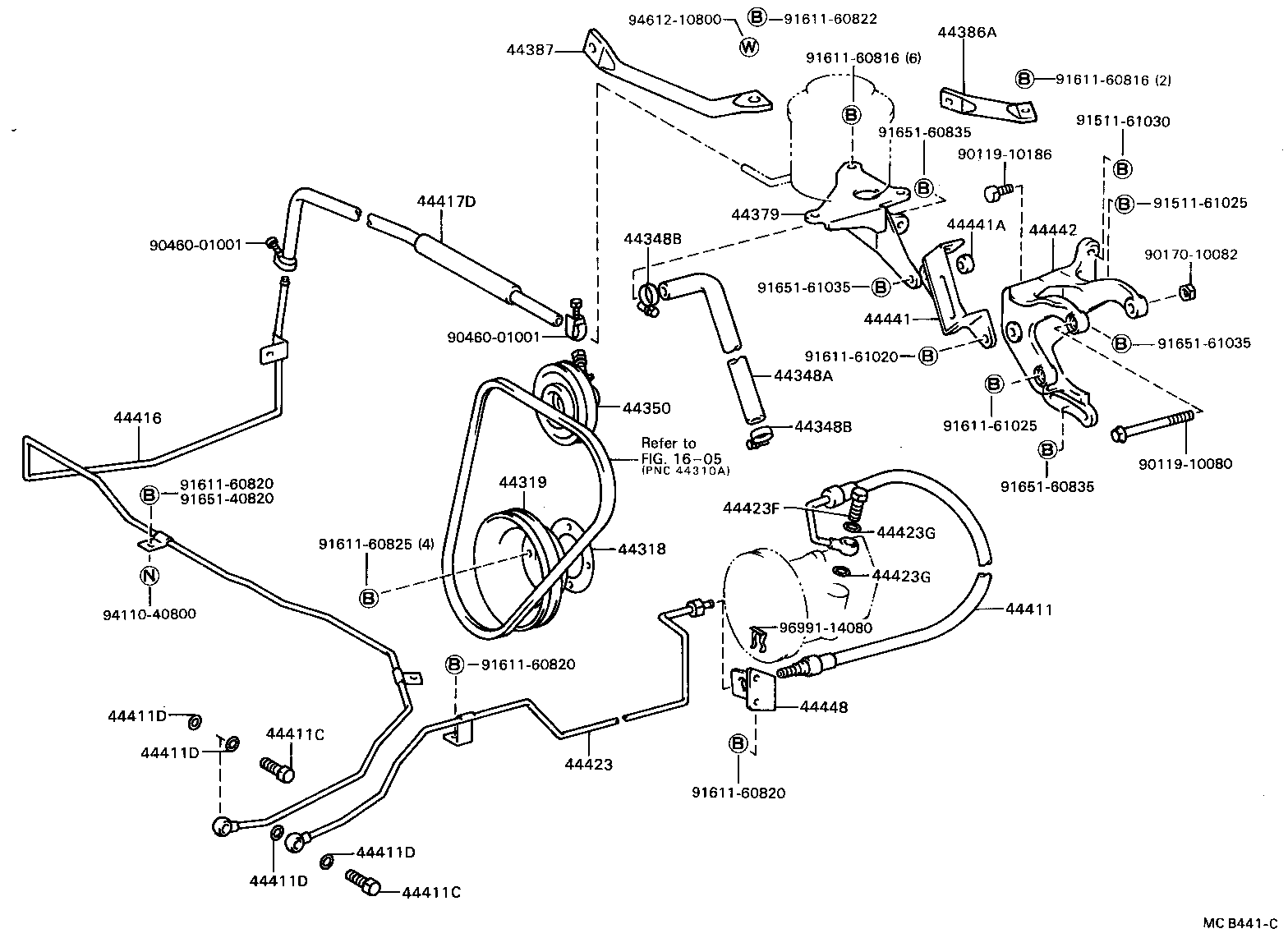  DYNA |  POWER STEERING TUBE