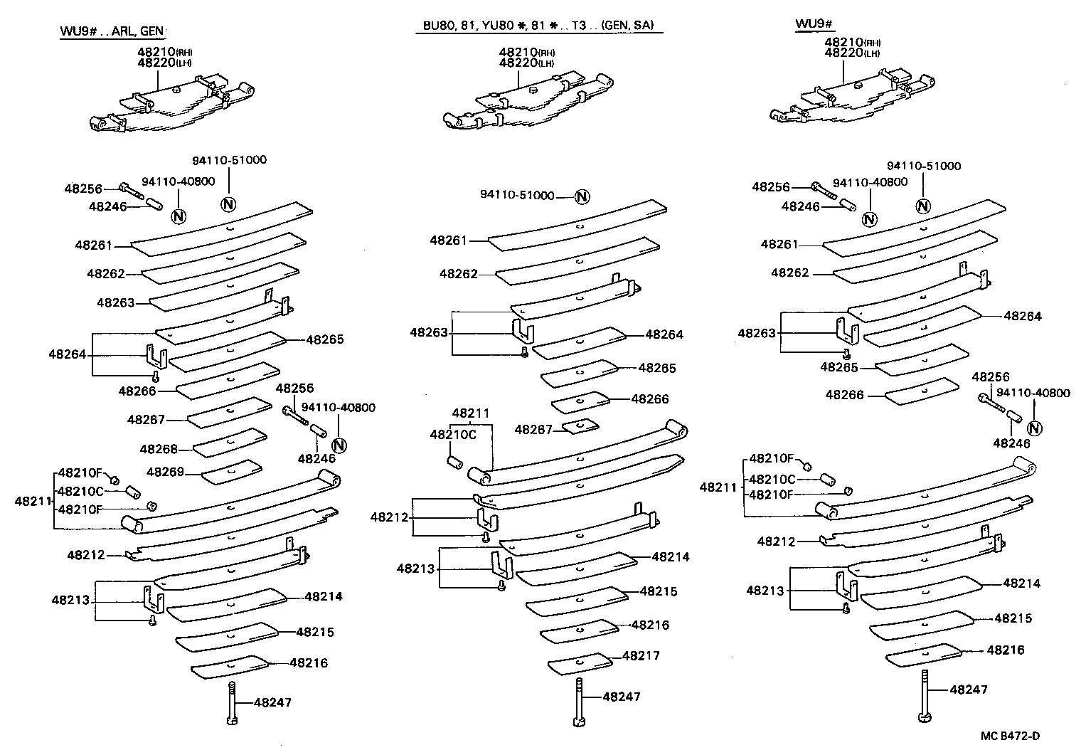  DYNA |  REAR SPRING SHOCK ABSORBER