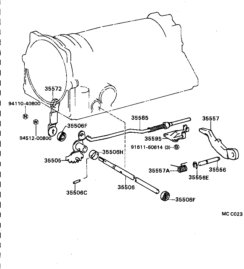  CROWN |  THROTTLE LINK VALVE LEVER ATM