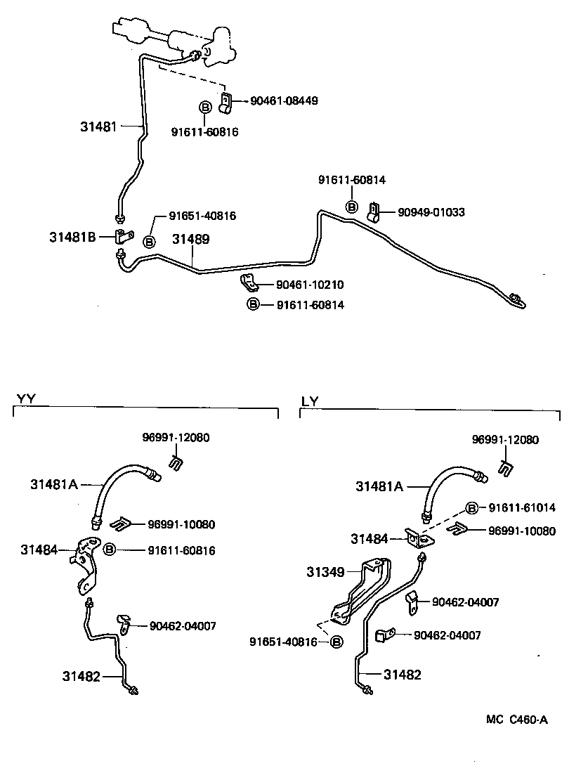  DYNA150 |  CLUTCH PEDAL FLEXIBLE HOSE