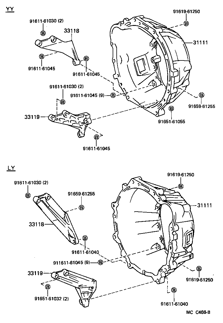  DYNA150 |  CLUTCH HOUSING TRANSMISSION CASE MTM