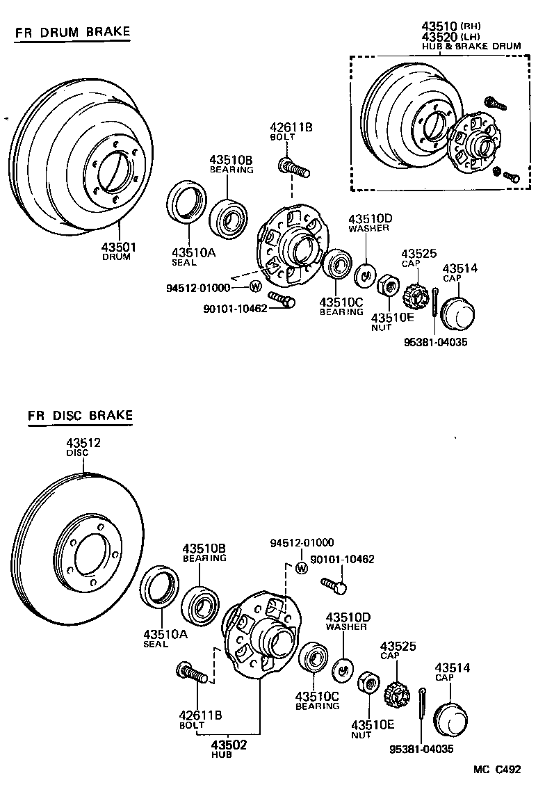  DYNA150 |  FRONT AXLE HUB