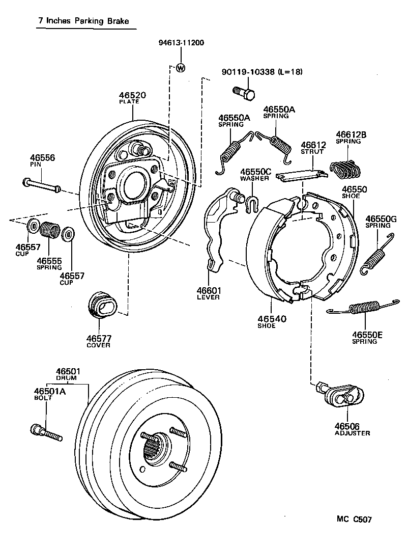  DYNA150 |  PARKING BRAKE CABLE