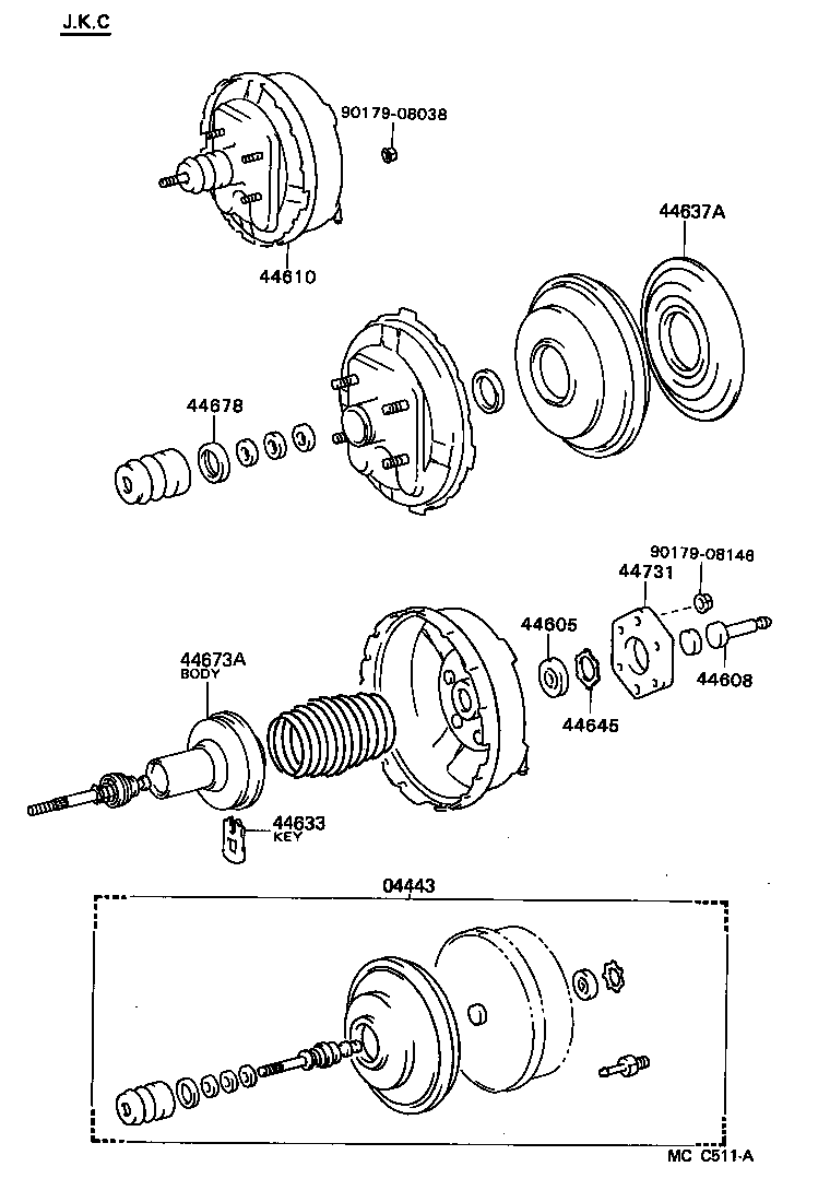  DYNA150 |  BRAKE BOOSTER VACUUM TUBE
