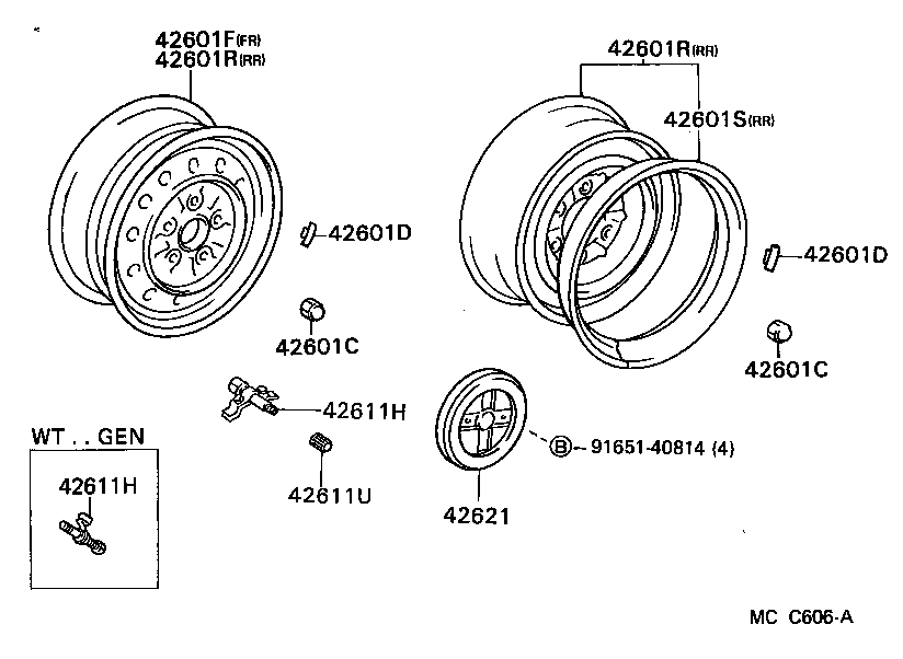  DYNA150 |  DISC WHEEL WHEEL CAP
