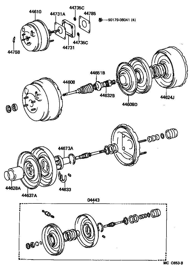  CROWN |  BRAKE BOOSTER VACUUM TUBE
