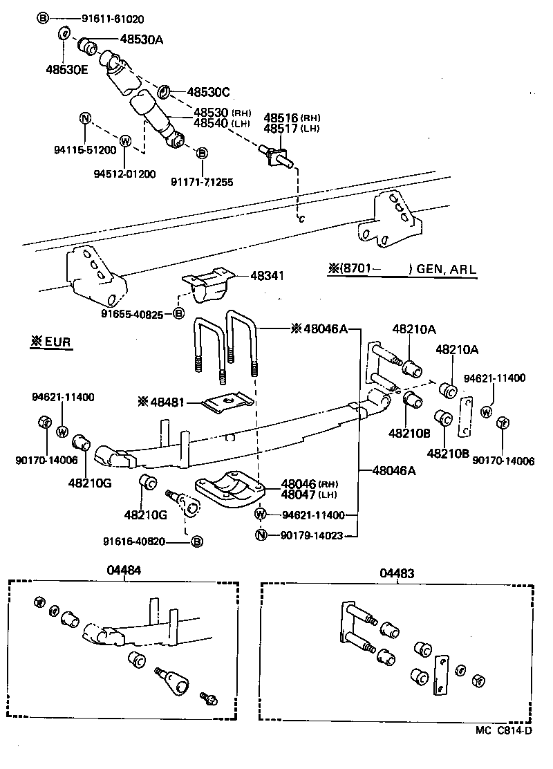  DYNA100 |  REAR SPRING SHOCK ABSORBER