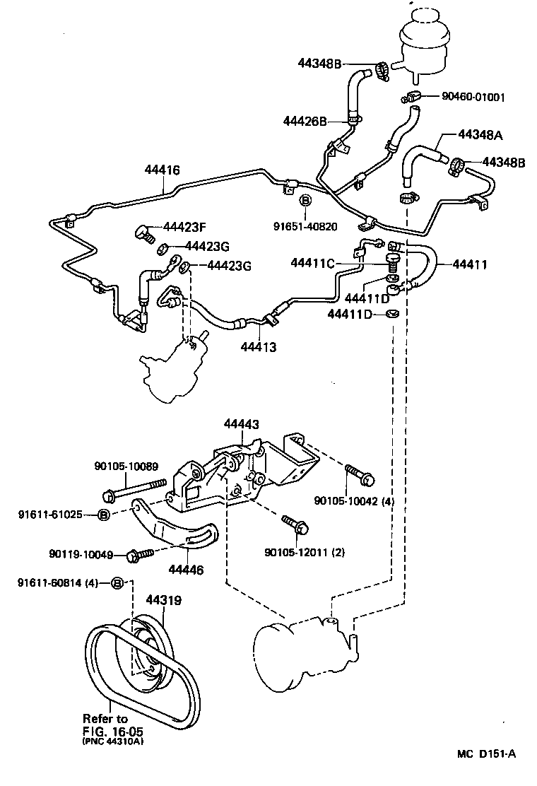  DYNA100 |  POWER STEERING TUBE