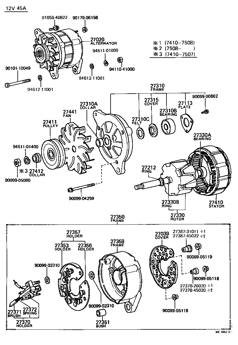  CROWN |  ALTERNATOR