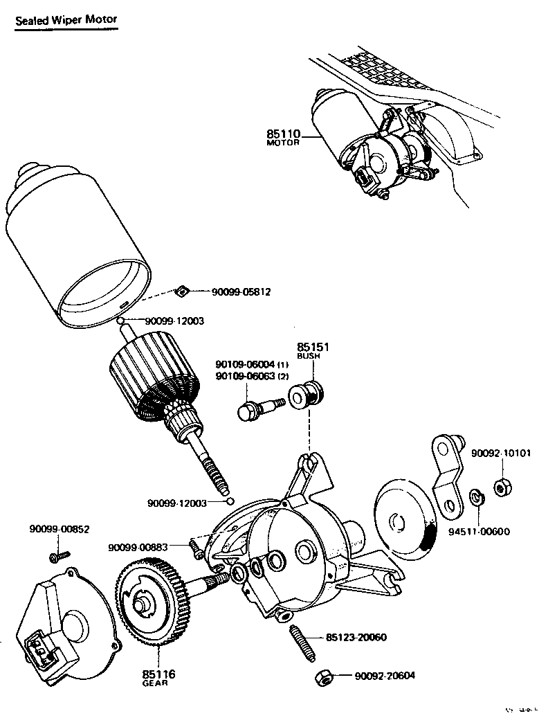  CROWN |  WINDSHIELD WIPER