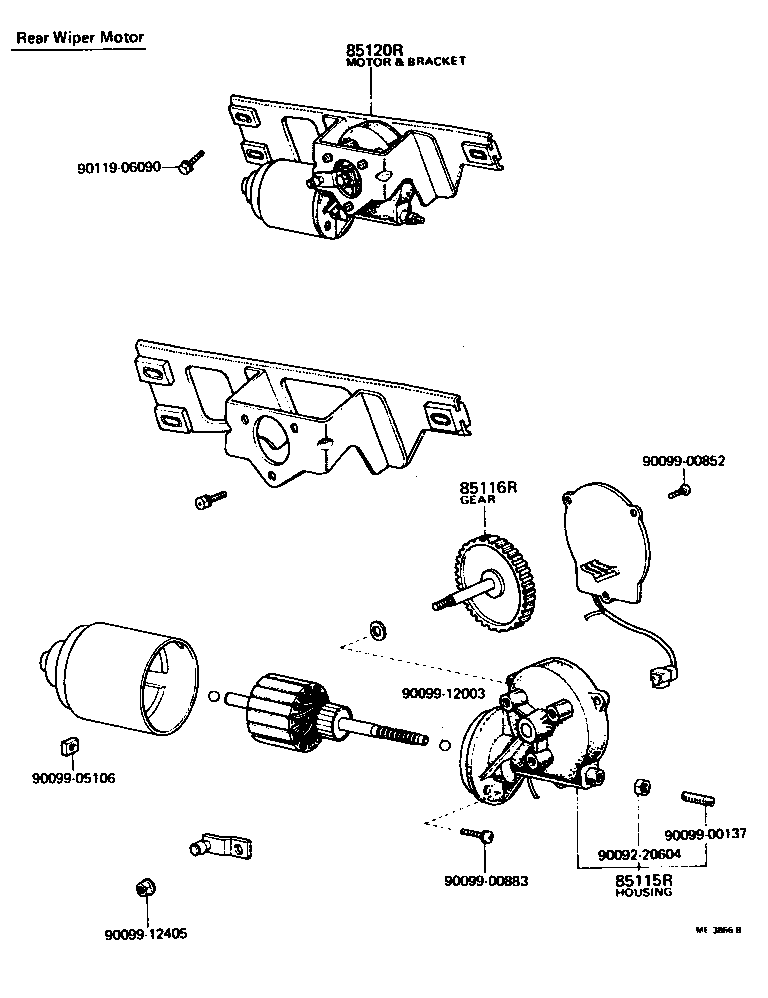  CROWN |  REAR WIPER