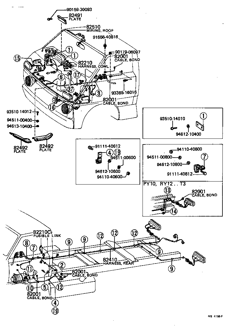  TOYOACE |  WIRING CLAMP