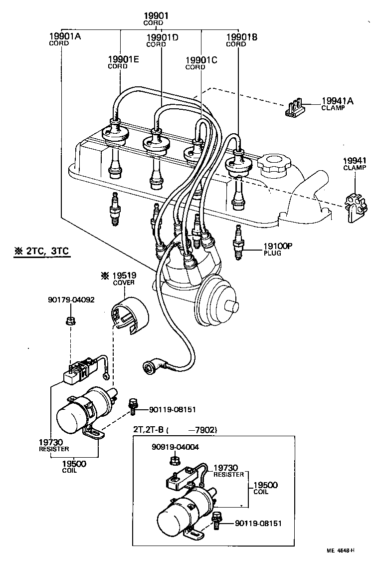  CARINA |  IGNITION COIL SPARK PLUG