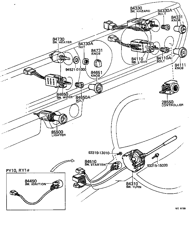  TOYOACE |  SWITCH RELAY COMPUTER