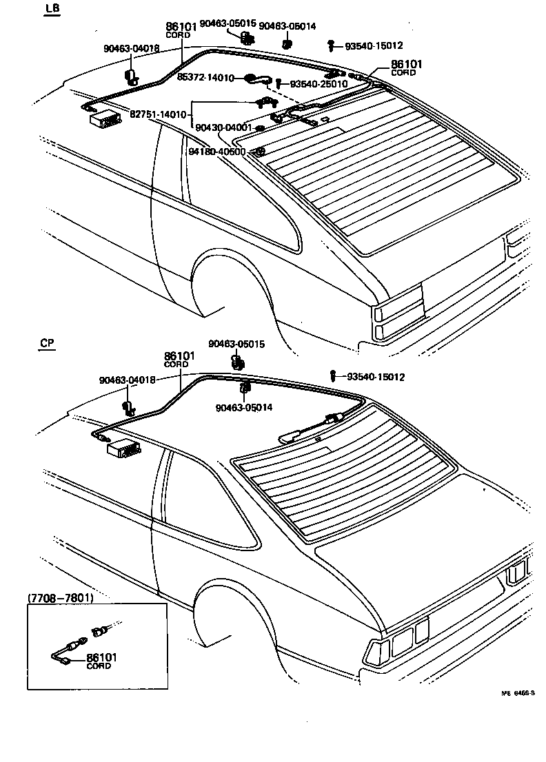  CELICA |  ANTENNA