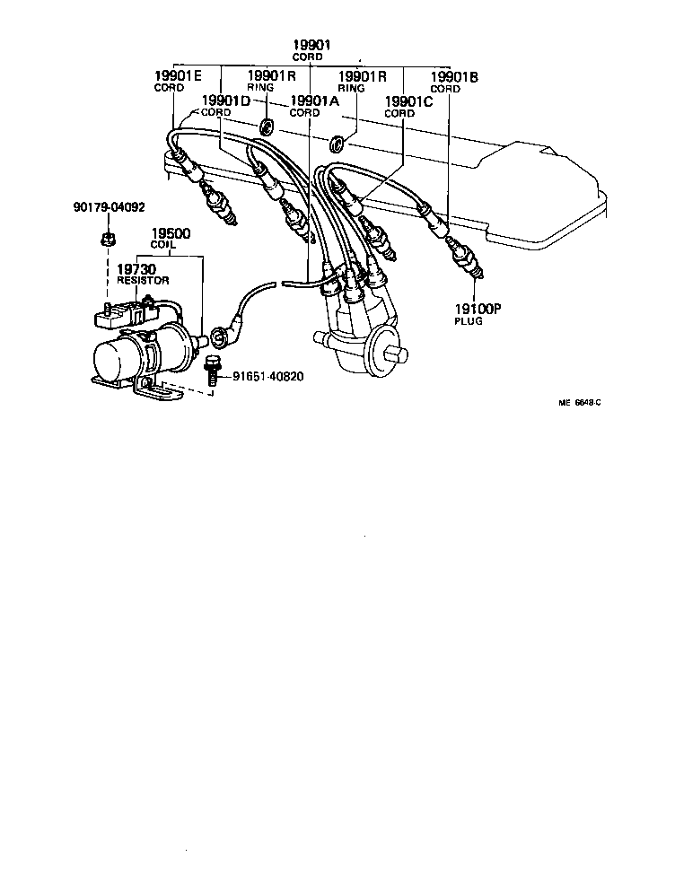  CELICA |  IGNITION COIL SPARK PLUG