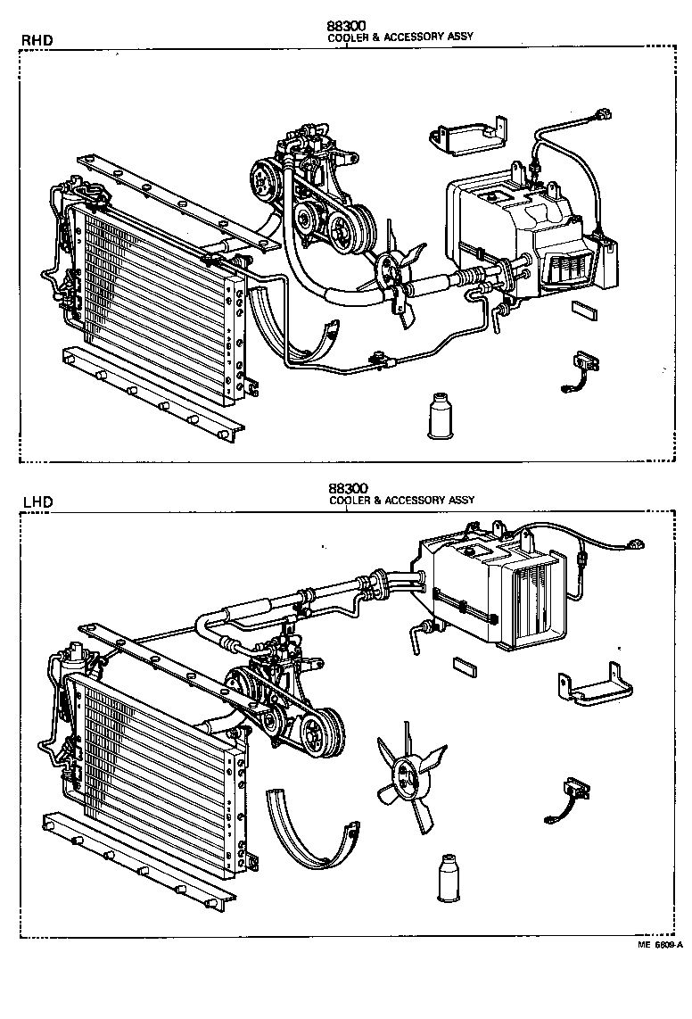  CELICA |  HEATING AIR CONDITIONING SET